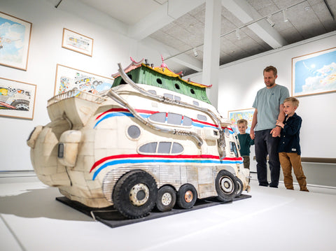 Den Fantastiske Bus på Kunstmuseum Brandts