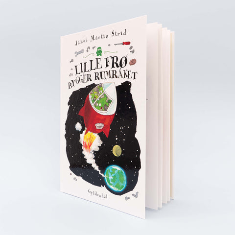 Lille frø bygger rumraket