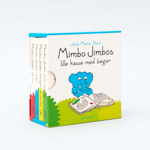 Mimbo Jimbos lille kasse med bøger