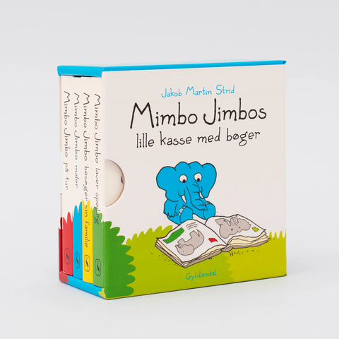 Mimbo Jimbos lille kasse med bøger