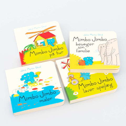 Mimbo Jimbos lille kasse med bøger
