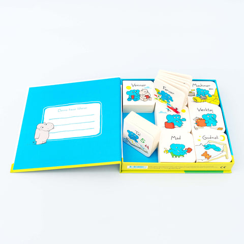 Mimbo Jimbos store kasse med bøger