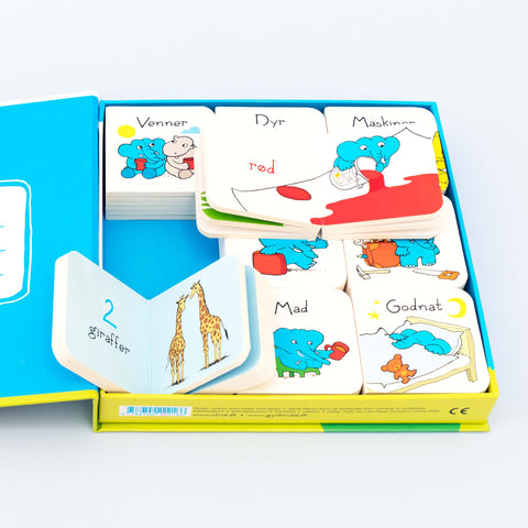 Mimbo Jimbos store kasse med bøger