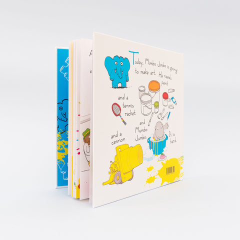 Mimbo Jimbo Makes Art - engelsk udgave