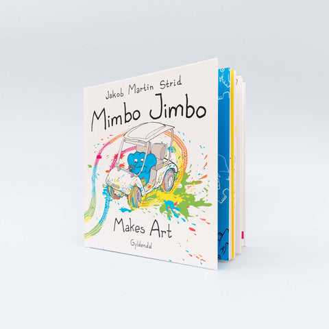 Mimbo Jimbo Makes Art - engelsk udgave