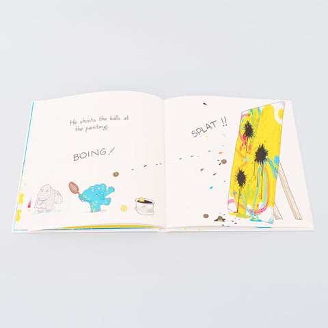 Mimbo Jimbo Makes Art - engelsk udgave