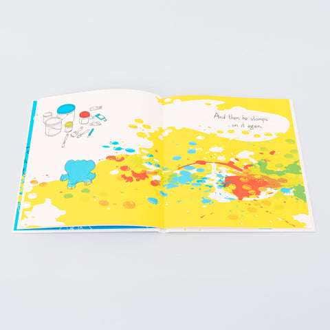 Mimbo Jimbo Makes Art - engelsk udgave