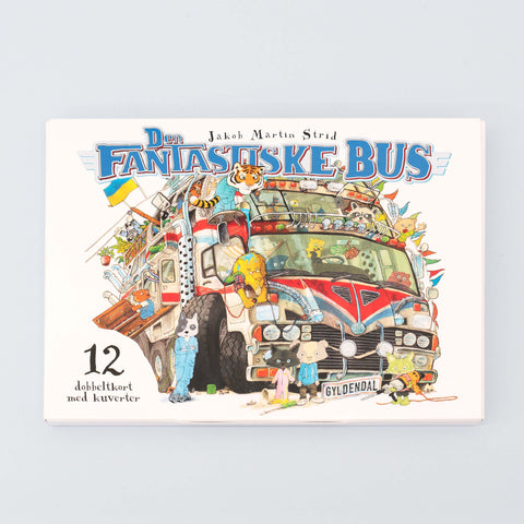 Den fantastiske bus - 12 postkort