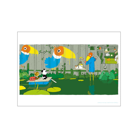 Lille Panda og Lille Tiger på rejse